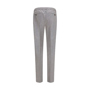 PT Torino Graue Hose aus Ovis Aries Wolle