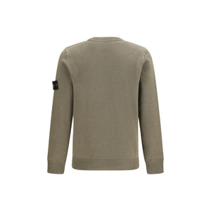 Stone Island Zweifarbiger Baumwollpullover