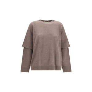 Darkpark Brauner Wollpullover Oves Aries