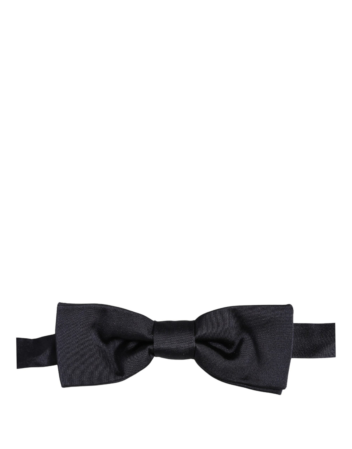 Dolce & Gabbana Herren Fliege Dunkelblau 100% Seide Verstellbar