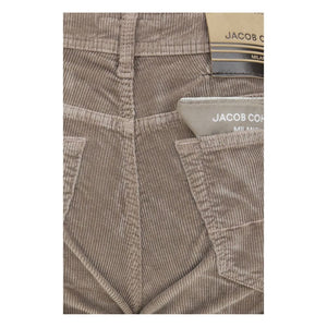 Jacob Cohen Braune Baumwoll-Freizeithose