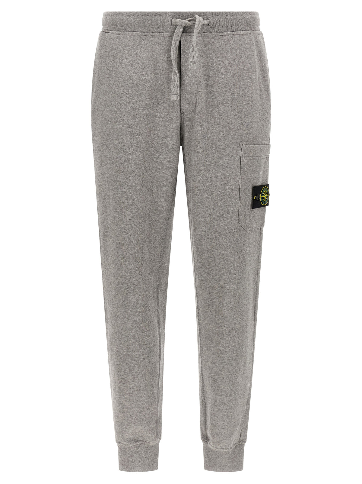 Stone Island Graue Baumwoll-Jogginghose (Sporthose)