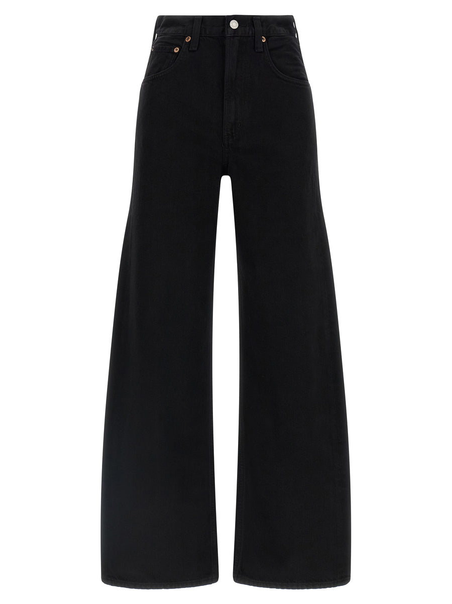 Agolde Schwarze Baumwolljeans Denim