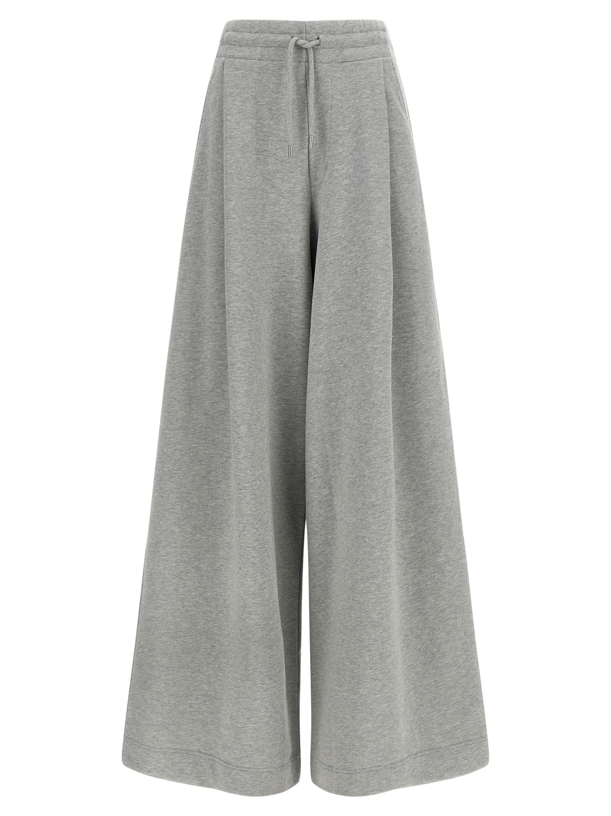 Dries Van Noten Graue Baumwoll-Freizeithose
