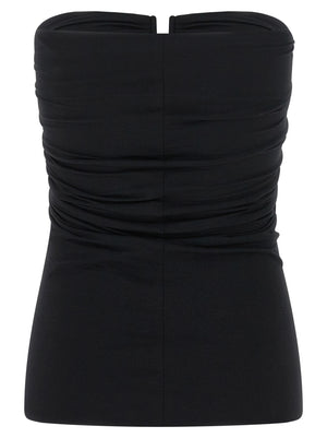 Rick Owens Schwarze Tanktops aus Nylon