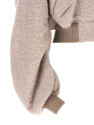 Rick Owens Bomberjacke aus mehrfarbigem Marabu