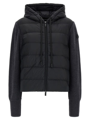 Gray Polyamide Cardigan
