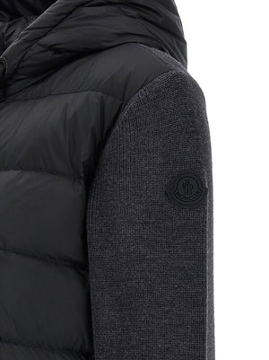 Gray Polyamide Cardigan