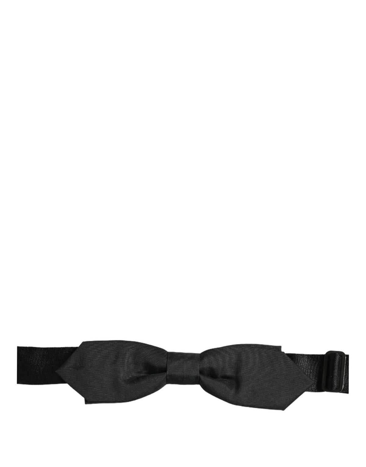 Dolce & Gabbana Herren Schwarze Polyester Krawatte mit verstellbarem Band