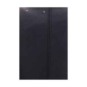 Maison Margiela Schwarzes Oves Aries Wollkleid