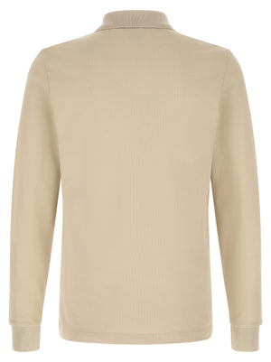 Hugo Boss Beige Cotton Polo Shirt