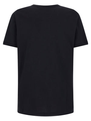 Dolce & Gabbana Blaues Baumwoll-T-Shirt