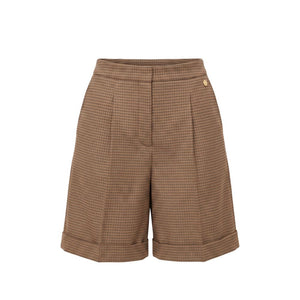 Trussardi Jeans Braune Viskose-Shorts für Damen