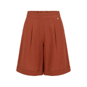 Trussardi Jeans Braune Viskose-Shorts für Damen
