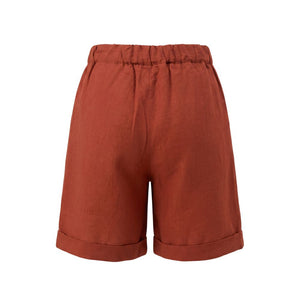 Trussardi Jeans Braune Viskose-Shorts für Damen