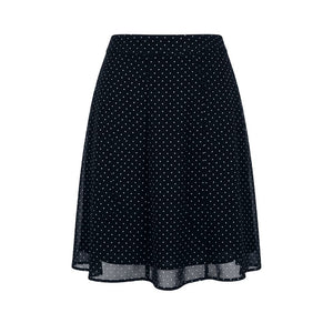 Trussardi Jeans Schwarzer Viskose-Rock für Damen