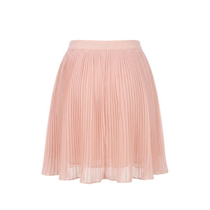 Trussardi Jeans Pink Polyester Damenrock