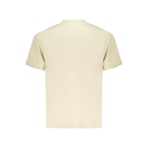 Refrigiwear Beigefarbenes T-Shirt aus Baumwolle