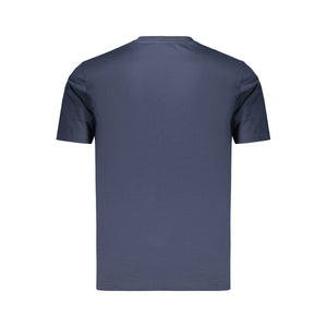 Refrigiwear Blaues Baumwoll-T-Shirt für Herren