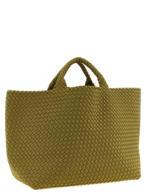 NAGHEDI Grüne Nylon Handtasche