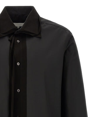 Maison Margiela Schwarze Baumwollbluse
