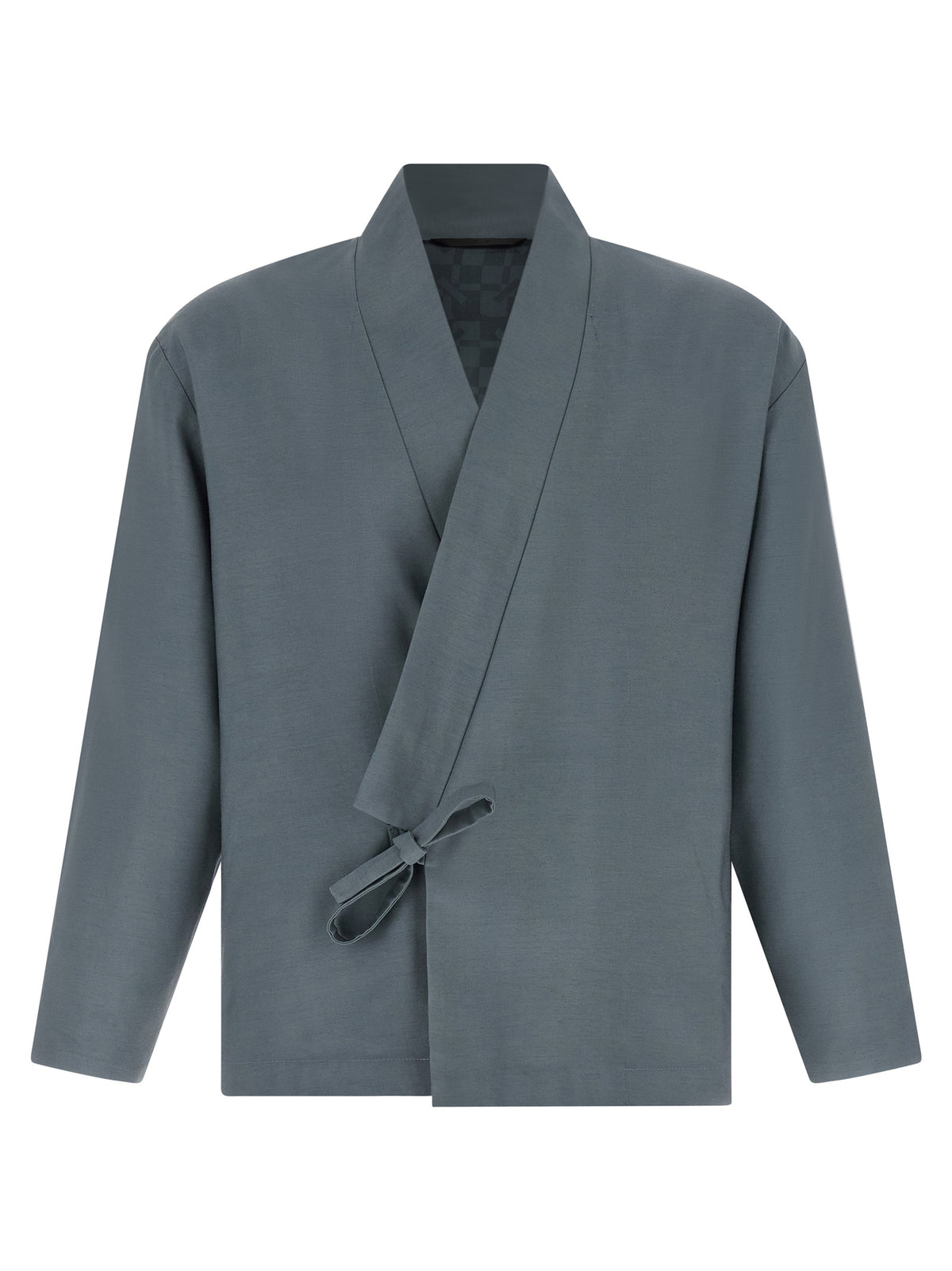 Kenzo Grauer Wollblazer