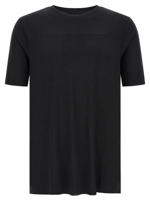 Thom Krom Schwarzes T-Shirt aus Viskose