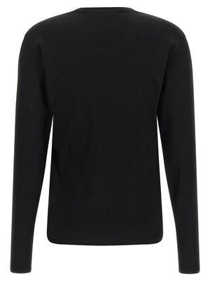 Lemaire Schwarzer Baumwollcardigan