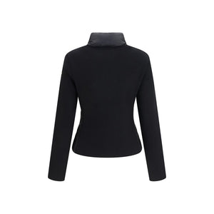 Moncler Schwarze Baumwoll-Shell-Jacke