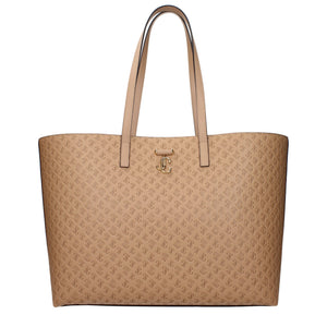 Jimmy Choo Braune Leder Schultertasche