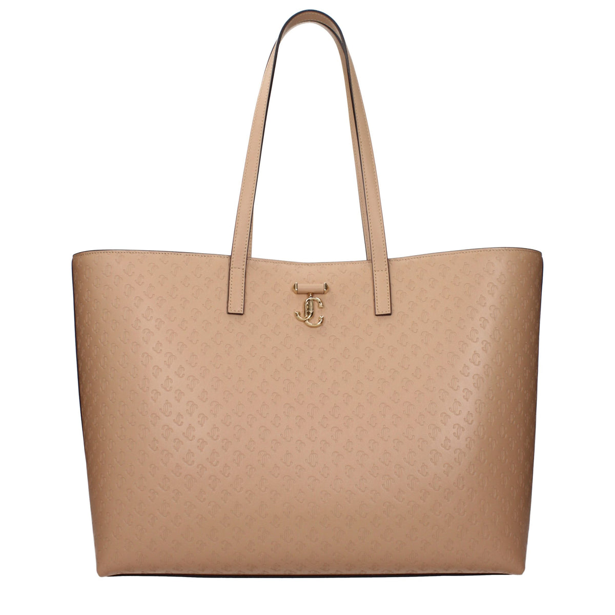 Jimmy Choo Braune Leder Schultertasche