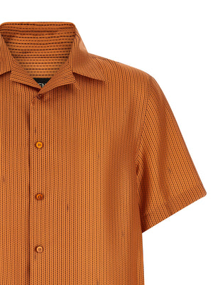 Fendi Orange Seidenbluse