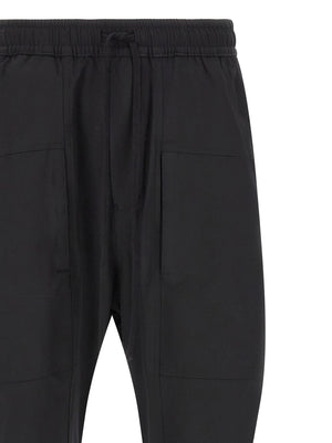 Thom Krom Schwarze Polyamid-Sporthose