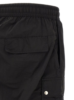 Thom Krom Schwarze Cargohose aus Nylon