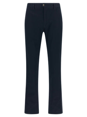 Incotex Blaue Baumwoll-Freizeithose