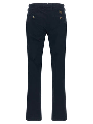 Incotex Blaue Baumwoll-Freizeithose