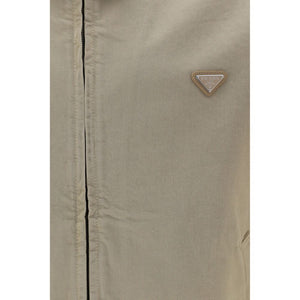 Prada Beige Cotton Denim Jacket