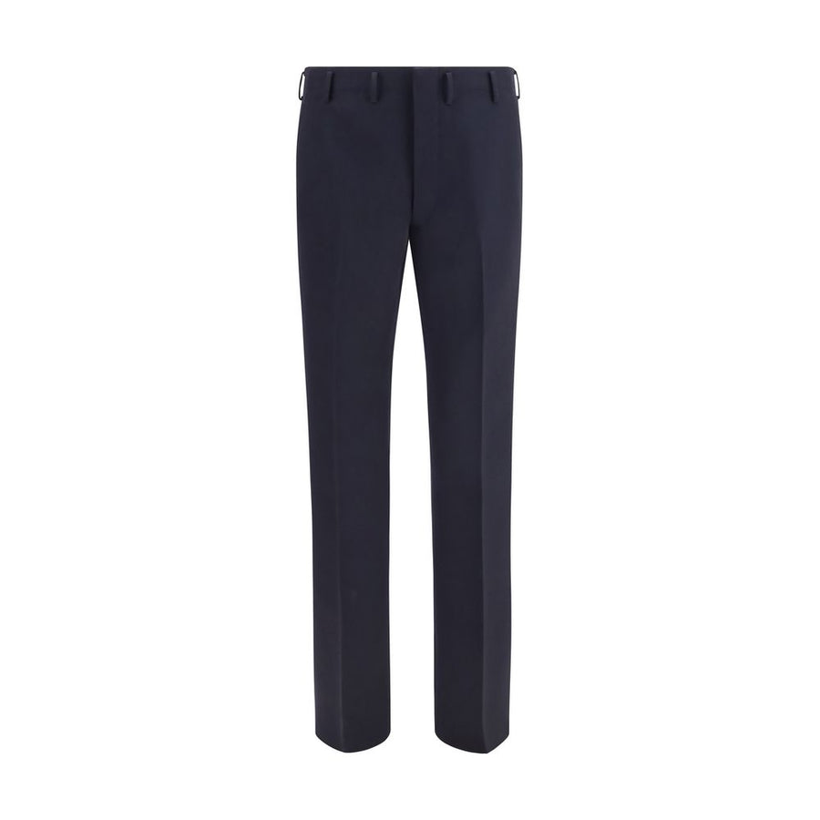 Prada Blaue Hose aus Wolle Oves Aries