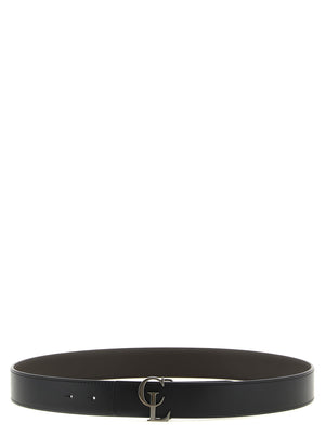Christian Louboutin Multicolor Calfskin Regular Belt
