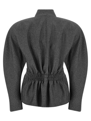 The Andamane Grauer Polyester-Blazer