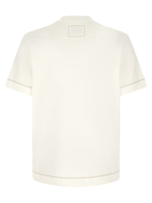 Fendi Weißes Baumwoll-T-Shirt