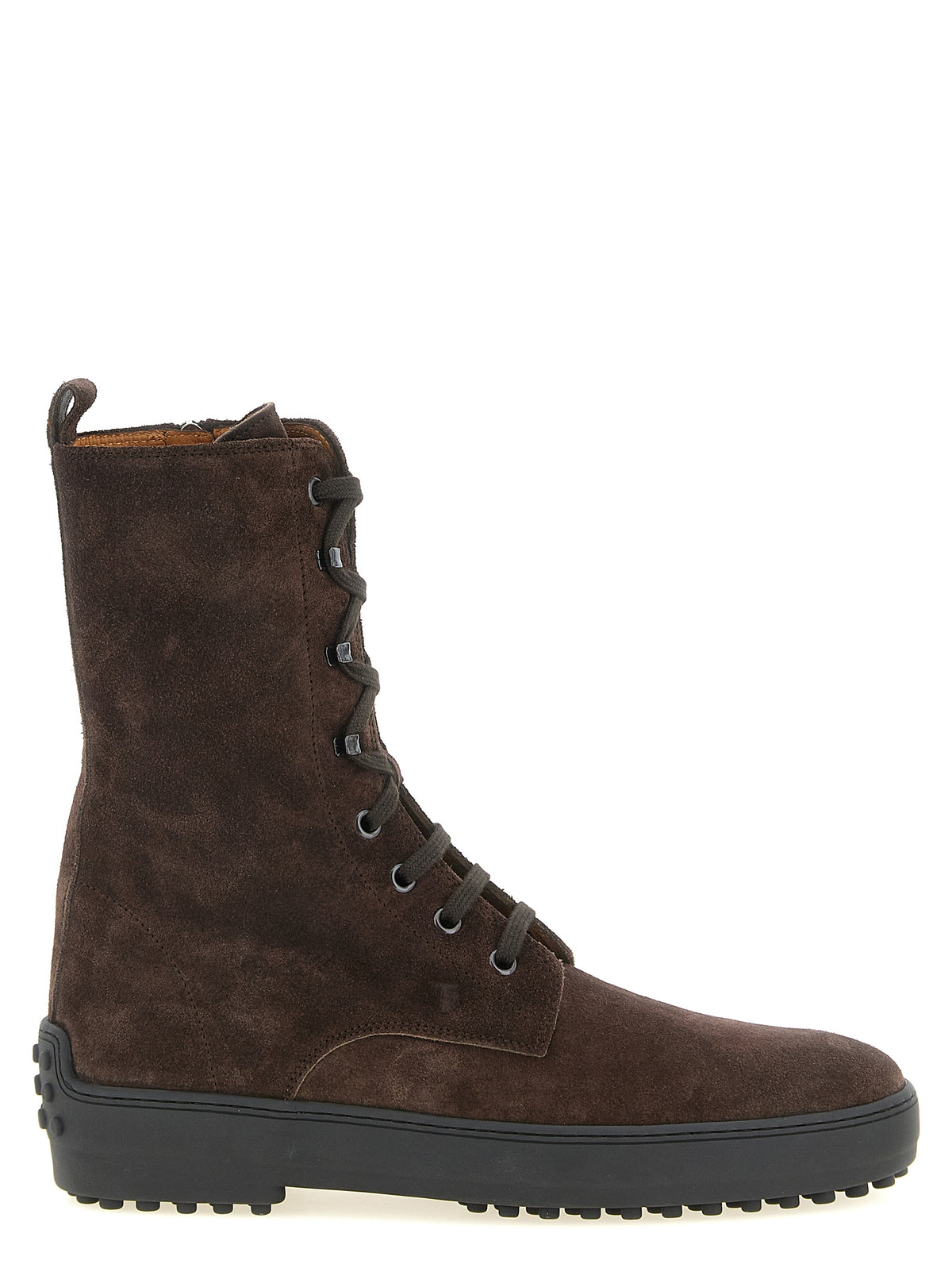 Tod's Ankle Boots aus braunem Kalbsleder