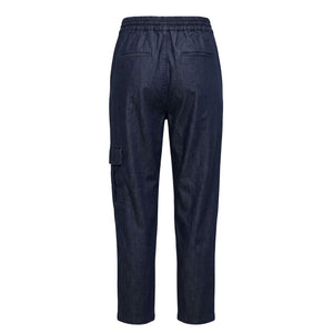 Trussardi Jeans Blaue Baumwollhose für Damen