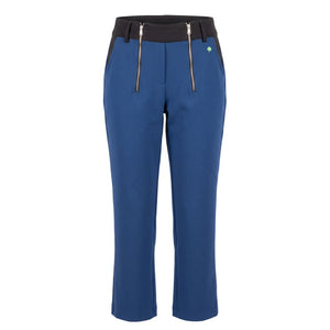Trussardi Jeans Blaue Hose aus Polyester für Damen