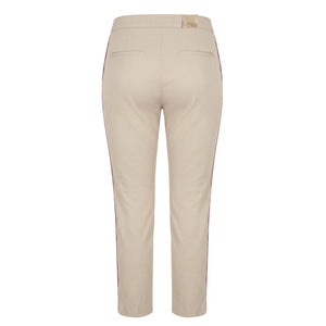 Trussardi Jeans Beige Baumwollhose für Damen