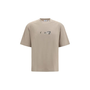 Off-White Beige Baumwoll-Sportbekleidung