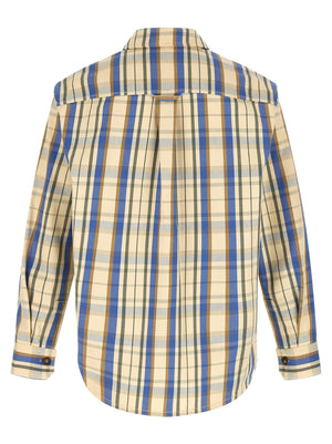 A.P.C. Zweifarbige Baumwollbluse