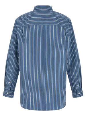 A.P.C. Blaue Baumwollbluse
