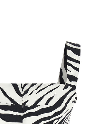 Dolce & Gabbana Zweifarbige Baumwoll-Tanktops