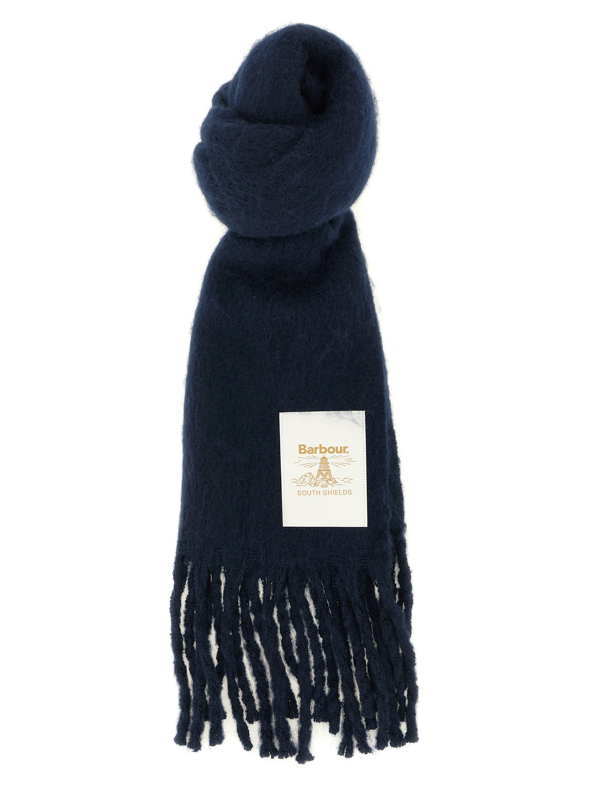 Barbour Blaues Polyester-Tuch